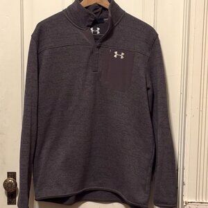 Under Armour Men's UA Specialist Henley 2.0 Pullover | XL Olive/Gray